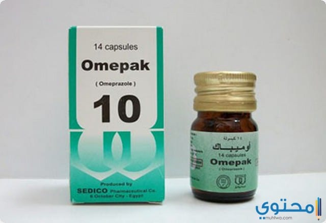 دواء اوميباك Omepak لعلاج التهاب المعدة والاثني عشر