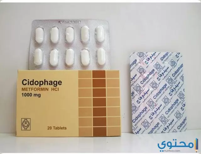 دواعي استعمال دواء سيدوفاج 850 Cidophage والتخسيس