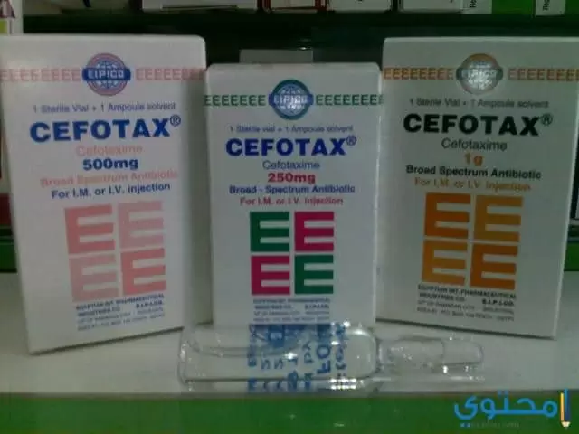 سيفوتاكس (cefotax) لعلاج العدوى البكتيرية للجهاز التنفسي