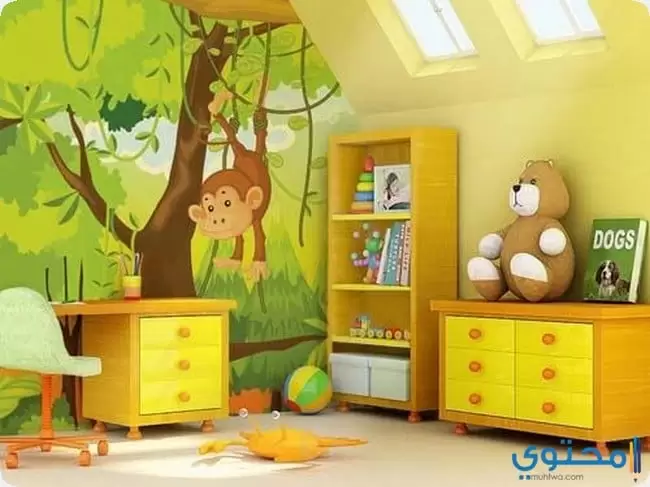 دهانات غرف اطفال3