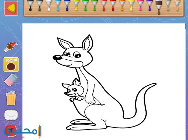 رسم حيوان للاطفال