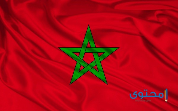 رسومات علم المغرب للتلوين