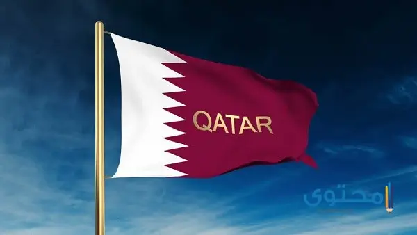 علم قطر للتلوين
