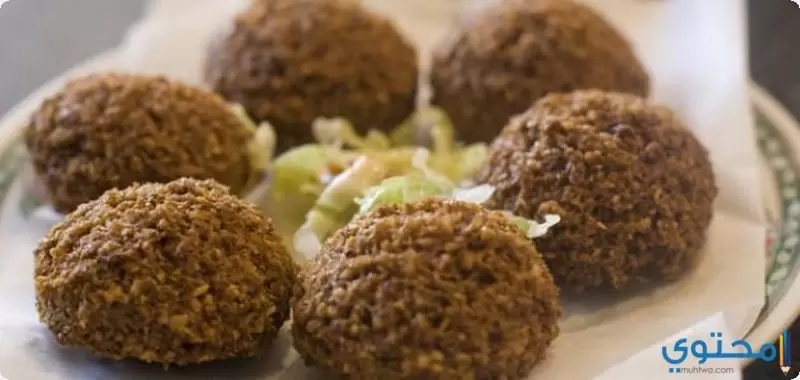 فلافل الحمص بنعناع والبقدونس