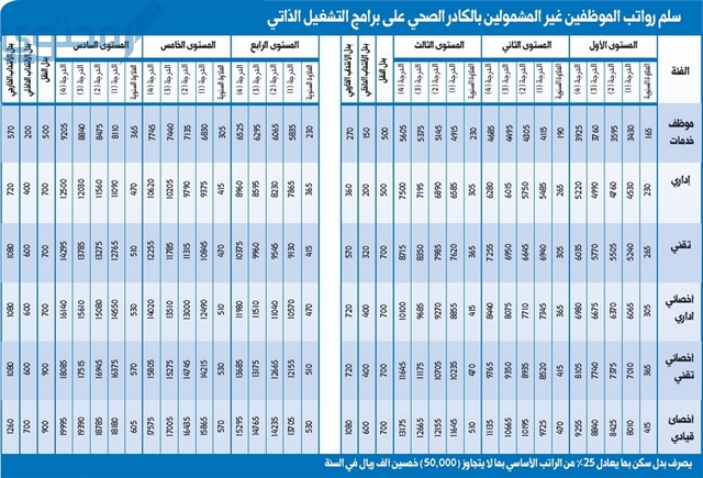 لائحة التشغيل الذاتي وزارة الصحة