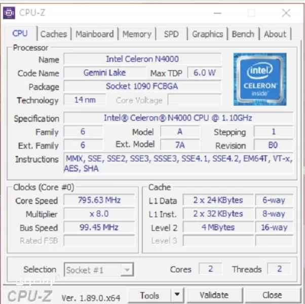 شرح وتحميل تطبيق سي بي يو زيد CPU-Z 2024 لجهاز الكمبيوتر