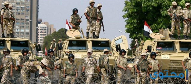 شروط القبول في الجيش المصري