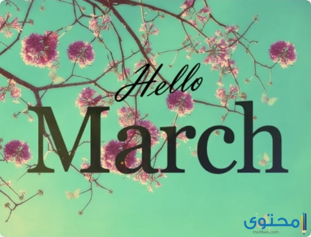 شهر مارس كام يوم (March) ؟