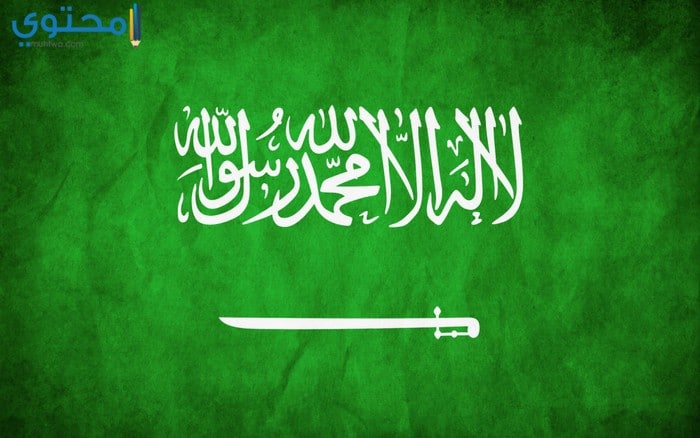 علم السعودية بدقة عالية 