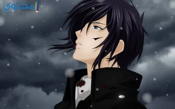 صور انمي شباب حزين