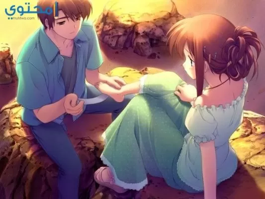 رمزيات انمي حب انستقرام