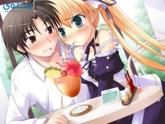 رمزيات انمي رومانسية جميلة