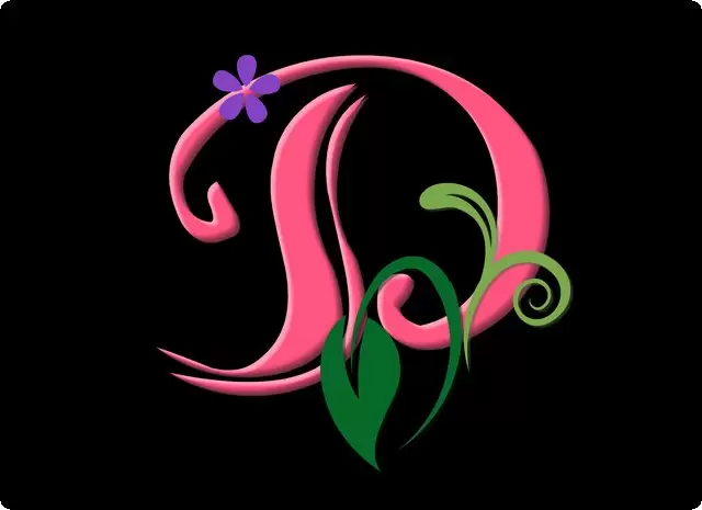 صور حرف D 