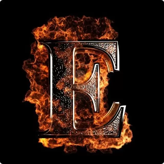 letter e
