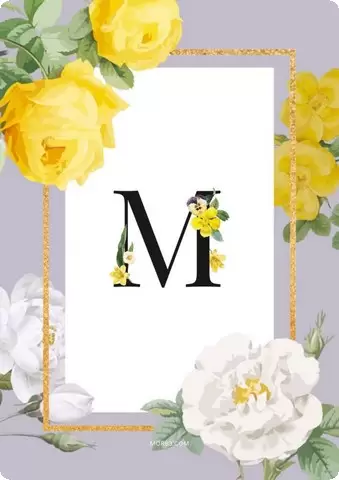 صور حرف M