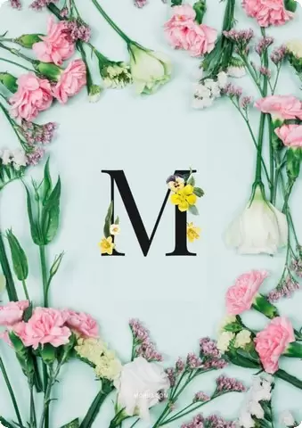 صور حرف M