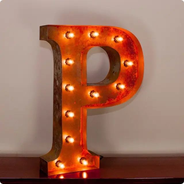 letter p