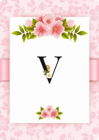 letter v