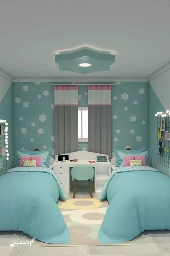 Imaxes de decoracións modernas para cuartos infantís 2024
