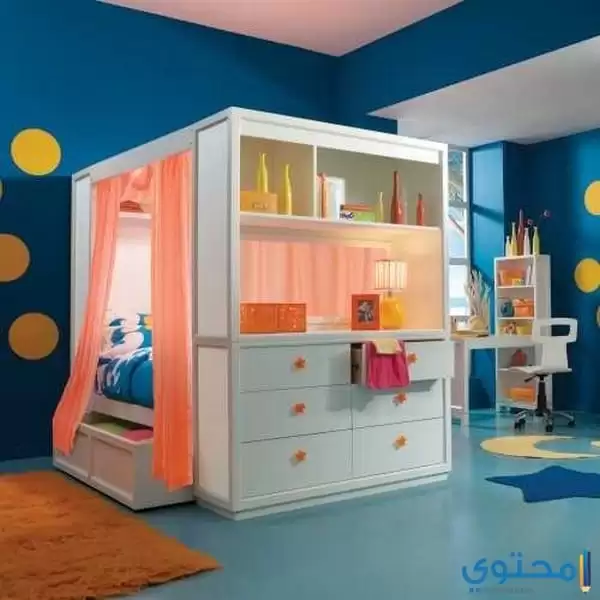 Foto's van prachtige kinderbedden