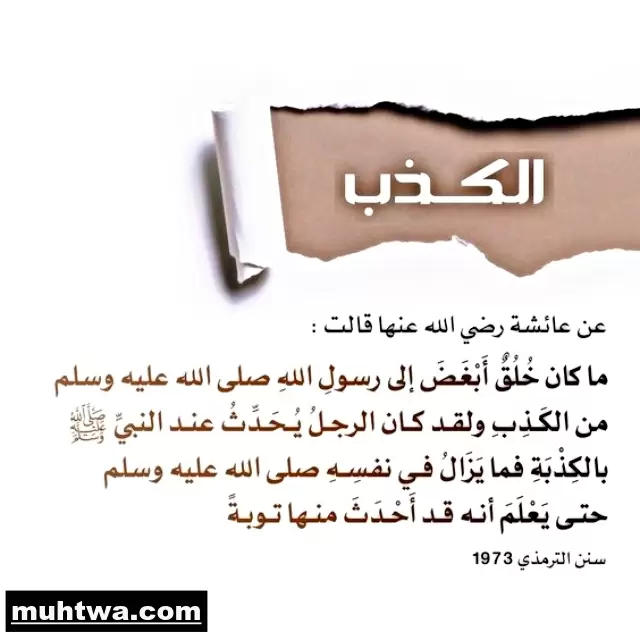 صور عن الكذب