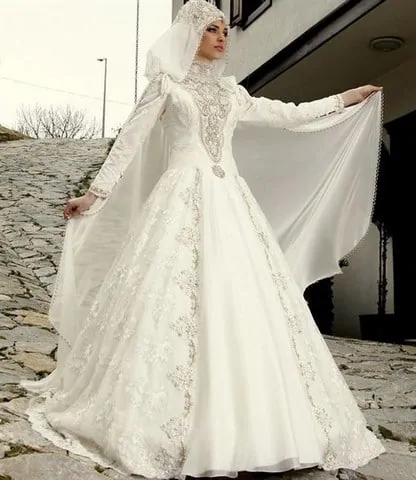 فساتين زفاف للمحجبات02
