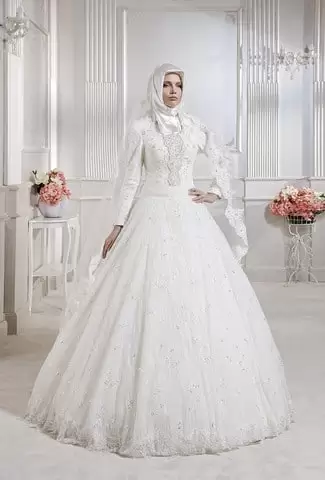 فساتين زفاف للمحجبات19