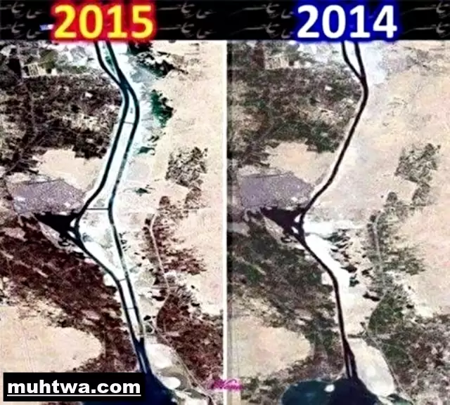 صور قناة السويس الجديدة