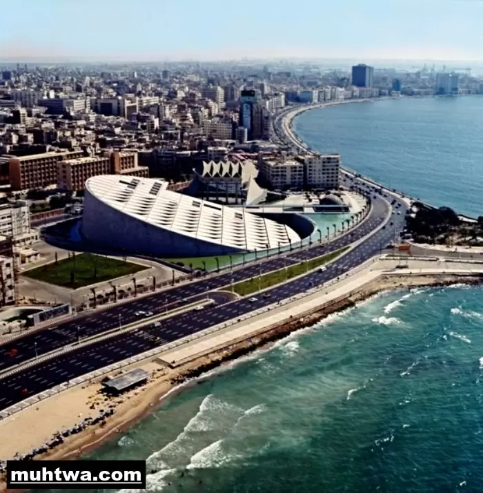 صور مكتبة الإسكندرية