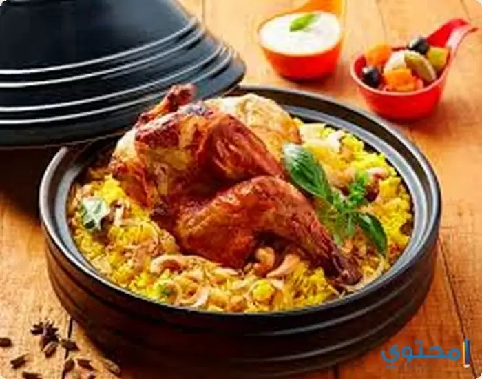 الدجاج مع الأرز1