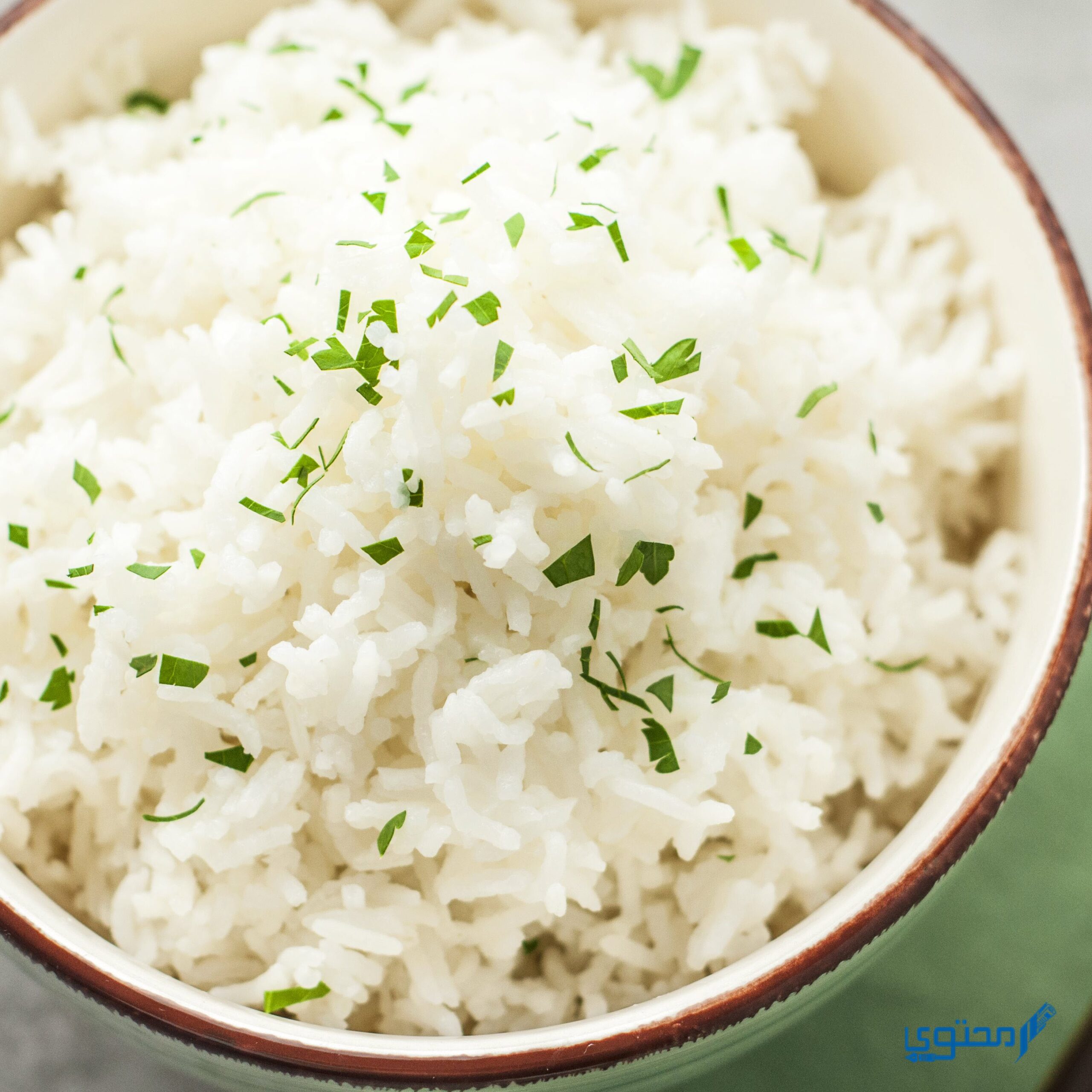 طريقة الأرز الأبيض