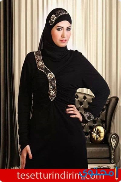 صور موديلات عبايات خليجية حديثة