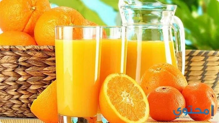 8 خطوات لطريقة تحضير عصير برتقال فريش