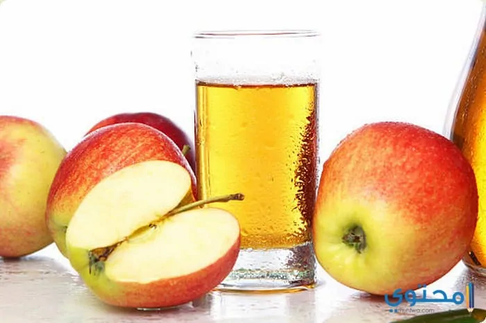 خطوات طريقة تحضير عصير التفاح الفريش