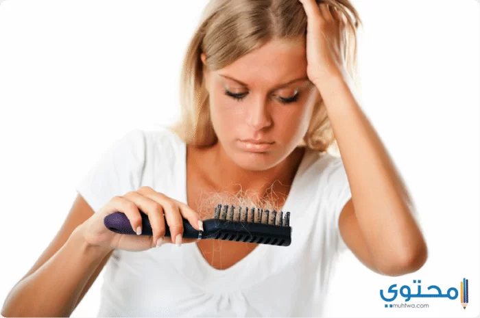 علاج تساقط الشعر عند النساء