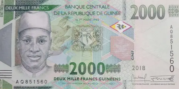 عملة دولة غينيا بيساو