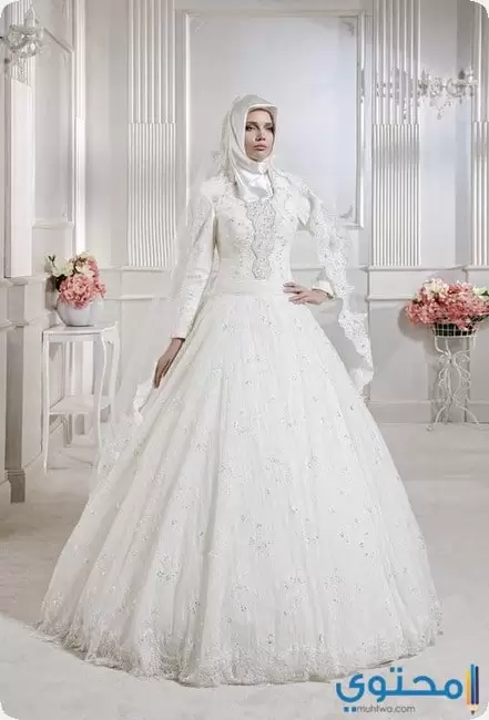 فساتين زفاف للمحجبات 2023