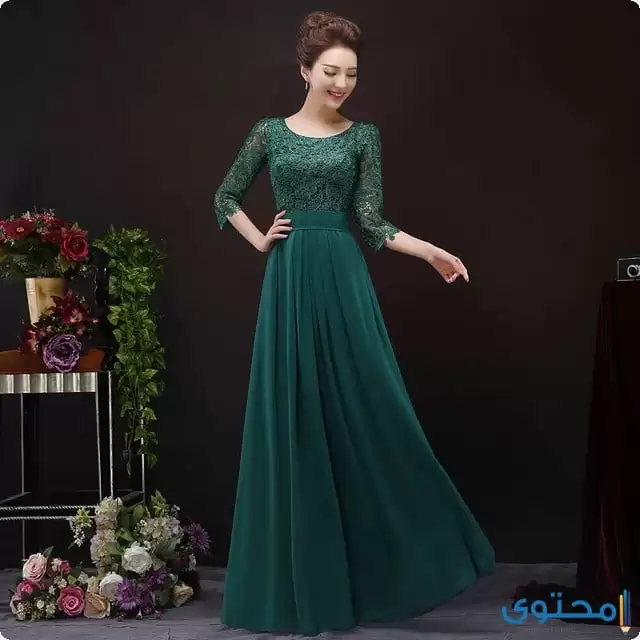 فساتين ستان للمحجبات 2020