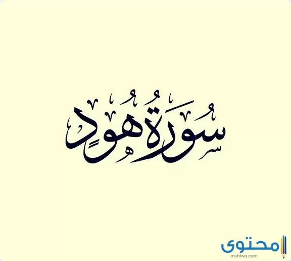 فضل قراءة سورة هود لقضاء الحاجة