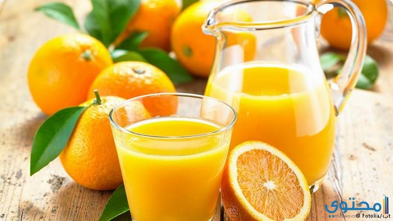 فوائد عصير البرتقال للصحة والبشرة