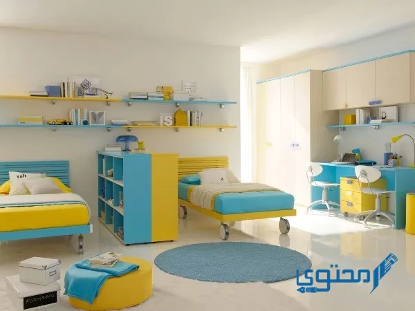 ديكورات غرف نوم أطفال أولاد 2024 بأشكال تعزز الابتكار والاكتشاف