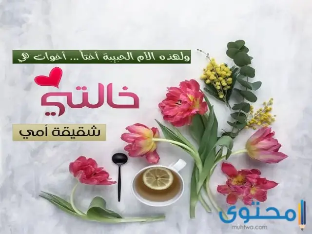 كلام عن الخالة الحنونة 2024 اجمل بوستات عن الخالة