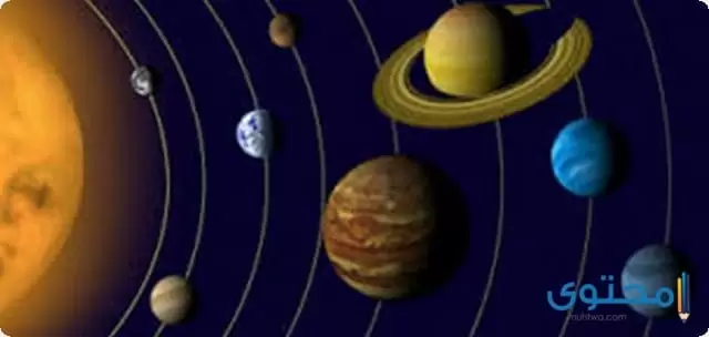 ترتيب أسماء كواكب المجموعة الشمسية