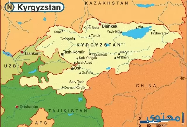 عدد وأسماء محافظات الجمهورية القرغيزية