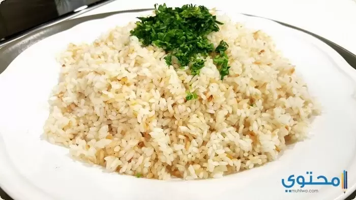 الأرز المحمر