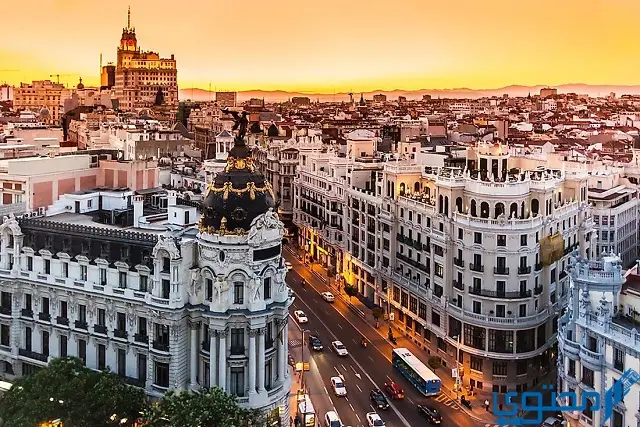 لماذا مدريد عاصمة اسبانيا؟