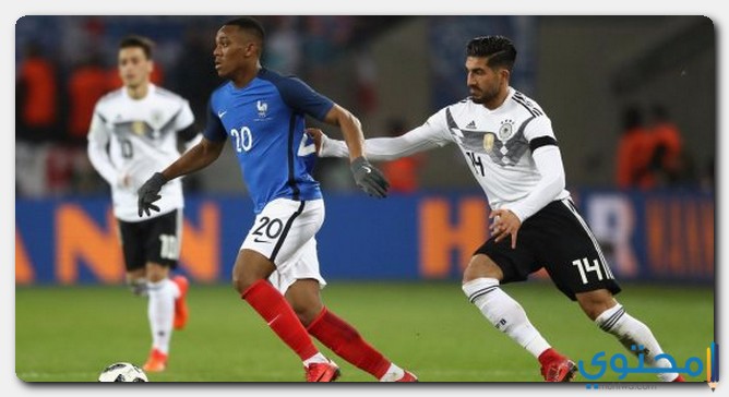مباراة فرنسا وألمانيا