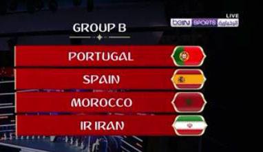 مجموعة المغرب في كأس العالم 2018