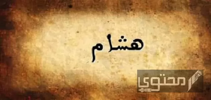 معنى اسم هشام Hisham وصفات حامل الاسم