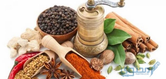 مكونات البهارات المشكلة الأردنية 1 مكونات البهارات المشكلة الأردنية